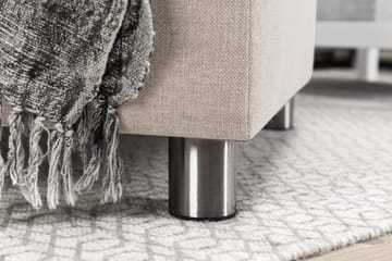 Crazy 4-sits Högervänd U-formad Large Soffa med Divan och Schäslong i Tyg - Beige - Möbler - Soffa - Divansoffa & schäslongsoffa - 4 sits soffa med divan