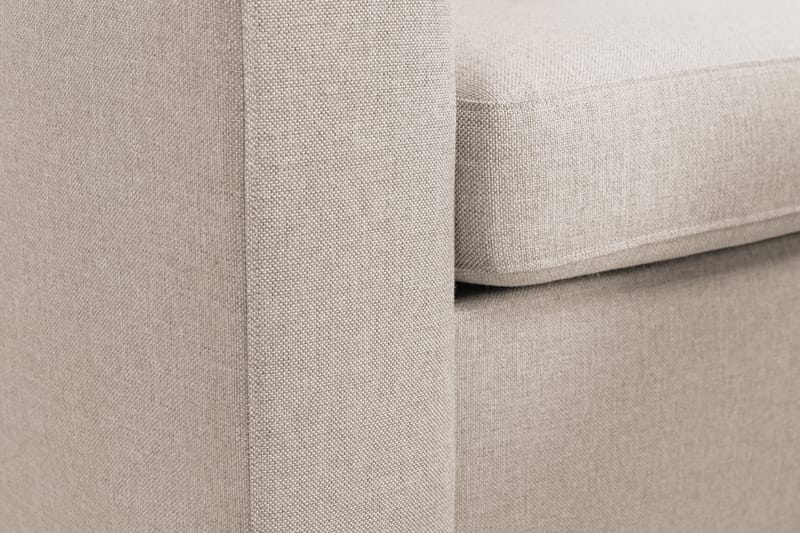Crazy 4-sits Högervänd U-formad Large Soffa med Divan och Schäslong i Tyg - Beige - Möbler - Soffa - Divansoffa & schäslongsoffa - 4 sits soffa med divan