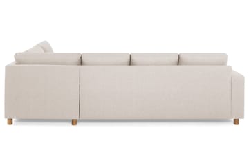 Crazy 4-sits Högervänd U-formad Large Soffa med Divan och Schäslong i Tyg - Beige - Möbler - Soffa - Divansoffa & schäslongsoffa - 4 sits soffa med divan