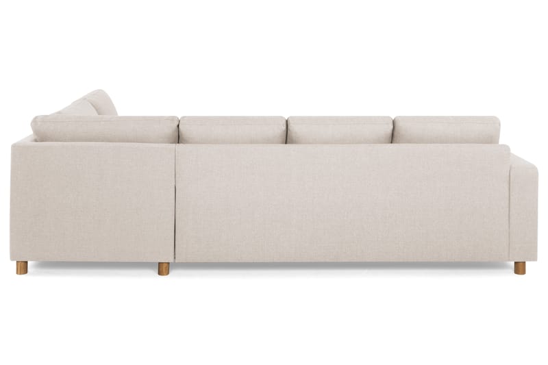 Crazy 4-sits Högervänd U-formad Large Soffa med Divan och Schäslong i Tyg - Beige - Möbler - Soffa - Divansoffa & schäslongsoffa - 4 sits soffa med divan