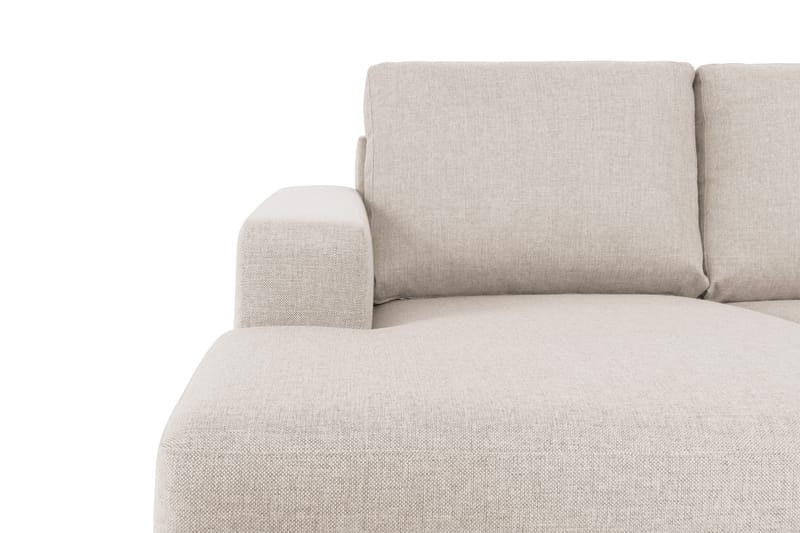 Crazy 4-sits Högervänd U-formad Large Soffa med Divan och Schäslong i Tyg - Beige - Möbler - Soffa - Divansoffa & schäslongsoffa - 4 sits soffa med divan