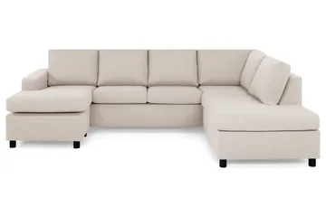 Runda svarta ben Crazy,Svart - Beige