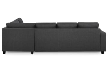 Crazy 4-sits Högervänd U-formad Large Soffa med Divan och Schäslong i Tyg - Mörkgrå - Möbler - Soffa - Divansoffa & schäslongsoffa - 4 sits soffa med divan