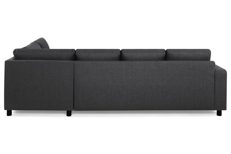 Crazy 4-sits Högervänd U-formad Large Soffa med Divan och Schäslong i Tyg - Mörkgrå - Möbler - Soffa - Divansoffa & schäslongsoffa - 4 sits soffa med divan