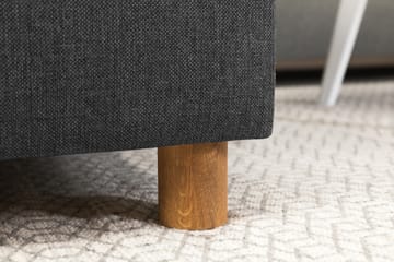 Crazy 4-sits Högervänd U-formad Large Soffa med Divan och Schäslong i Tyg - Mörkgrå - Möbler - Soffa - Divansoffa & schäslongsoffa - 4 sits soffa med divan