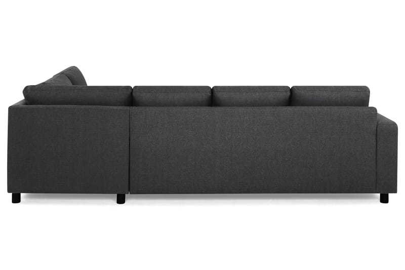 Crazy 4-sits Högervänd U-formad Large Soffa med Divan och Schäslong i Tyg - Mörkgrå - Möbler - Soffa - Divansoffa & schäslongsoffa - 4 sits soffa med divan
