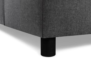 Crazy 4-sits Vändbar L-formad Divansoffa i Tyg - Antracit - Möbler - Soffa - Divansoffa & schäslongsoffa - 4 sits soffa med divan