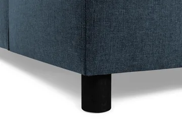 Crazy 4-sits Vändbar L-formad Divansoffa i Tyg - Blå - Möbler - Soffa - Divansoffa & schäslongsoffa - 4 sits soffa med divan