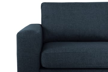 Crazy 4-sits Vändbar L-formad Divansoffa i Tyg - Blå - Möbler - Soffa - Divansoffa & schäslongsoffa - 4 sits soffa med divan