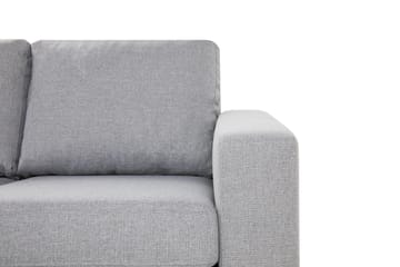 Crazy 4-sits Vändbar L-formad Divansoffa i Tyg - Grå - Möbler - Soffa - Divansoffa & schäslongsoffa - 4 sits soffa med divan