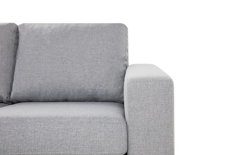 Crazy 4-sits Vändbar L-formad Divansoffa i Tyg - Grå - Möbler - Soffa - Divansoffa & schäslongsoffa - 4 sits soffa med divan