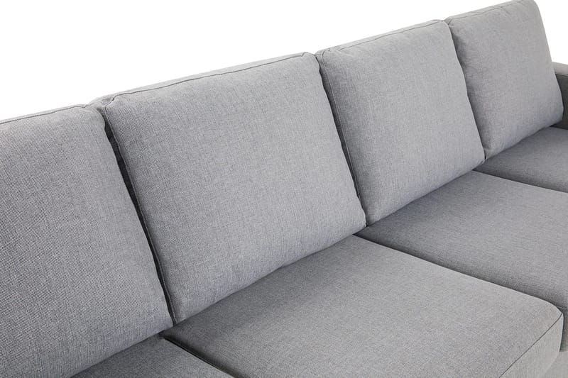Crazy 4-sits Vändbar L-formad Divansoffa i Tyg - Grå - Möbler - Soffa - Divansoffa & schäslongsoffa - 4 sits soffa med divan