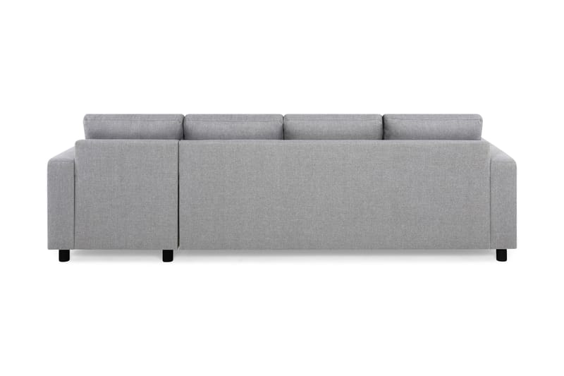 Crazy 4-sits Vändbar L-formad Divansoffa i Tyg - Grå - Möbler - Soffa - Divansoffa & schäslongsoffa - 4 sits soffa med divan