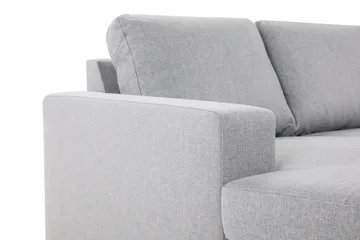 Crazy 4-sits Vändbar L-formad Divansoffa i Tyg - Grå - Möbler - Soffa - Divansoffa & schäslongsoffa - 4 sits soffa med divan