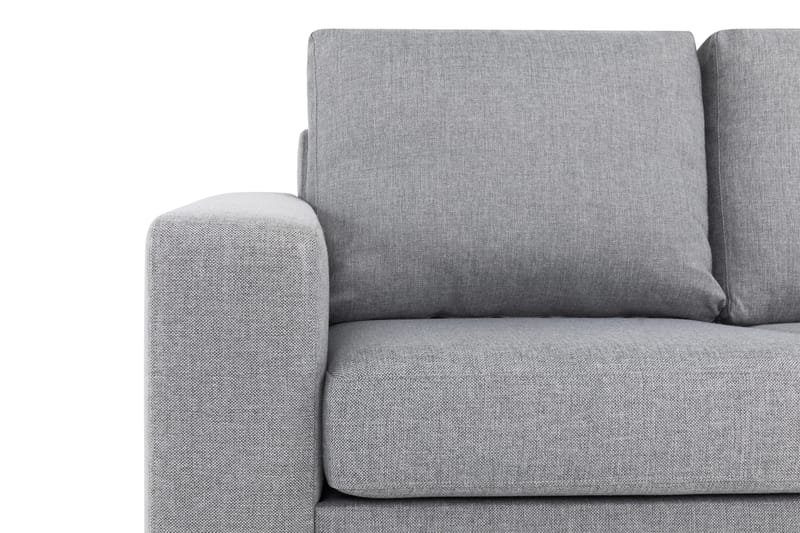 Crazy 4-sits Vändbar L-formad Divansoffa i Tyg - Grå - Möbler - Soffa - Divansoffa & schäslongsoffa - 4 sits soffa med divan