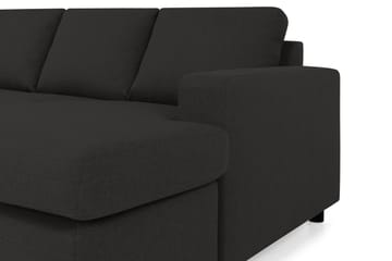 Crazy 4-sits Vänstervänd U-formad Large Soffa med Divan och Schäslong i Tyg - Antracit - Möbler - Soffa - Divansoffa & schäslongsoffa - 4 sits soffa med divan