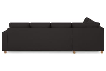 Crazy 4-sits Vänstervänd U-formad Large Soffa med Divan och Schäslong i Tyg - Antracit - Möbler - Soffa - Divansoffa & schäslongsoffa - 4 sits soffa med divan
