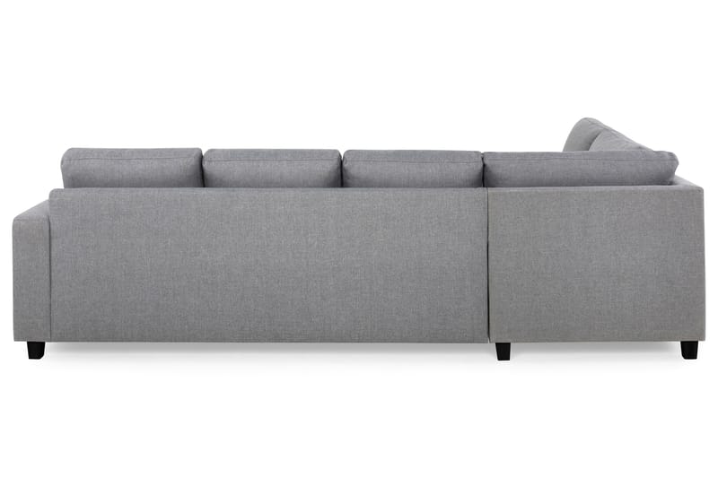 Crazy 4-sits Vänstervänd U-formad Large Soffa med Divan och Schäslong i Tyg - Grå - Möbler - Soffa - Divansoffa & schäslongsoffa - 4 sits soffa med divan