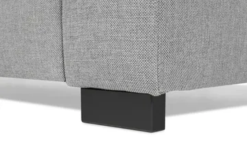 Crazy 4-sits Vänstervänd U-formad Large Soffa med Divan och Schäslong i Tyg - Grå - Möbler - Soffa - Divansoffa & schäslongsoffa - 4 sits soffa med divan