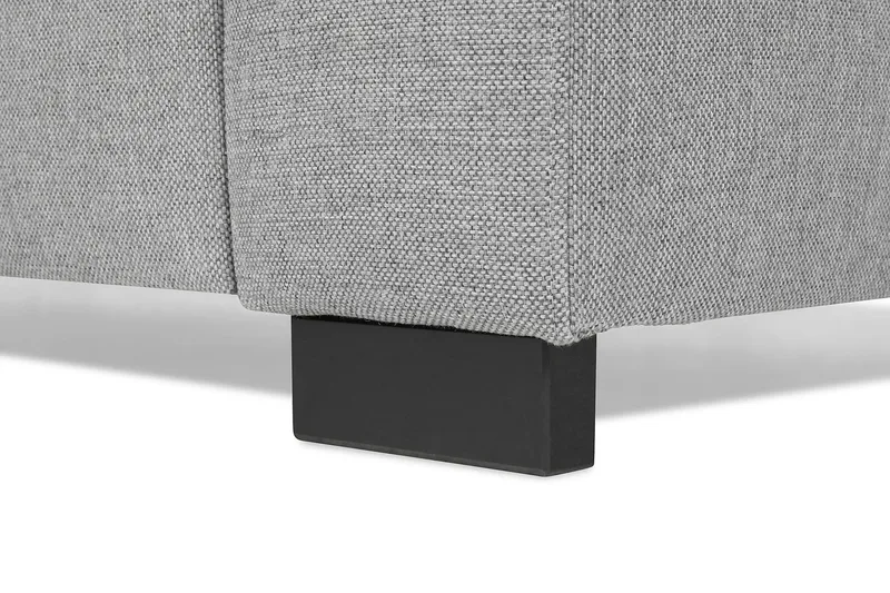 Crazy 4-sits Vänstervänd U-formad Large Soffa med Divan och Schäslong i Tyg - Grå - Möbler - Soffa - Divansoffa & schäslongsoffa - 4 sits soffa med divan