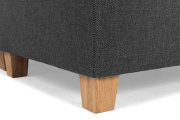 Crazy 5-sits Högervänd L-formad Schäslongsoffa i Tyg - Antracit - Möbler - Soffa - Divansoffa & schäslongsoffa - 4 sits soffa med divan