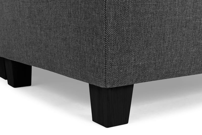 Crazy 5-sits Högervänd L-formad Schäslongsoffa i Tyg - Antracit - Möbler - Soffa - Divansoffa & schäslongsoffa - 4 sits soffa med divan