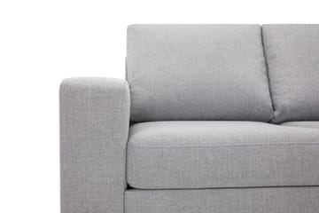 Crazy 5-sits Högervänd L-formad Schäslongsoffa i Tyg - Grå - Möbler - Soffa - Divansoffa & schäslongsoffa - 4 sits soffa med divan