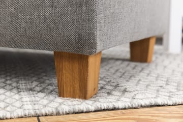 Crazy 5-sits Högervänd L-formad Schäslongsoffa i Tyg - Grå - Möbler - Soffa - Divansoffa & schäslongsoffa - 4 sits soffa med divan