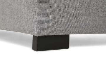 Crazy 5-sits Högervänd L-formad Schäslongsoffa i Tyg - Grå - Möbler - Soffa - Divansoffa & schäslongsoffa - 4 sits soffa med divan