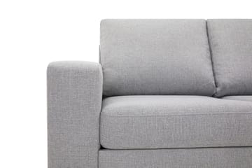 Crazy 5-sits Högervänd L-formad Schäslongsoffa i Tyg - Grå - Möbler - Soffa - Divansoffa & schäslongsoffa - 4 sits soffa med divan