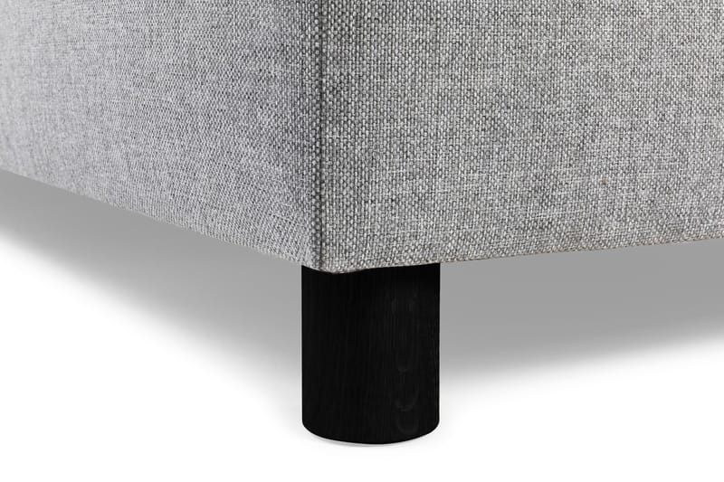 Crazy 5-sits Vänstervänd L-formad Schäslongsoffa i Tyg - Grå - Möbler - Soffa - Divansoffa & schäslongsoffa - 4 sits soffa med divan