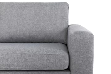Crazy 5-sits Vänstervänd L-formad Schäslongsoffa i Tyg - Grå - Möbler - Soffa - Divansoffa & schäslongsoffa - 4 sits soffa med divan