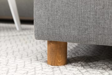 Crazy 5-sits Vänstervänd L-formad Schäslongsoffa i Tyg - Grå - Möbler - Soffa - Divansoffa & schäslongsoffa - 4 sits soffa med divan