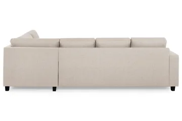 Crazy U-soffa Large Divan Vänster - Beige - Möbler - Soffa - Divansoffa & schäslongsoffa - 4 sits soffa med divan