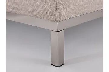 Dugard 4-sits Djup L-formad Hörnsoffa med Divan i Tyg - Beige - Möbler - Soffa - Divansoffa & schäslongsoffa - 4 sits soffa med divan