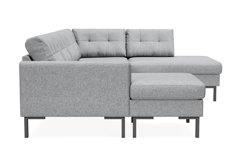 Frillestad 4-sits Högervänd U-formad Soffa med Divan och Schäslong i Tyg - Grå - Möbler - Soffa - Divansoffa & schäslongsoffa - 4 sits soffa med divan