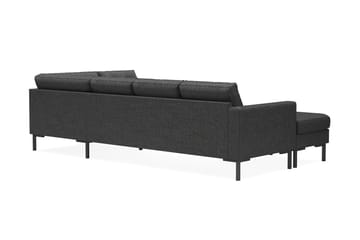 Frillestad 4-sits Högervänd U-formad Soffa med Divan och Schäslong i Tyg - Mörkgrå - Möbler - Soffa - Divansoffa & schäslongsoffa - 4 sits soffa med divan