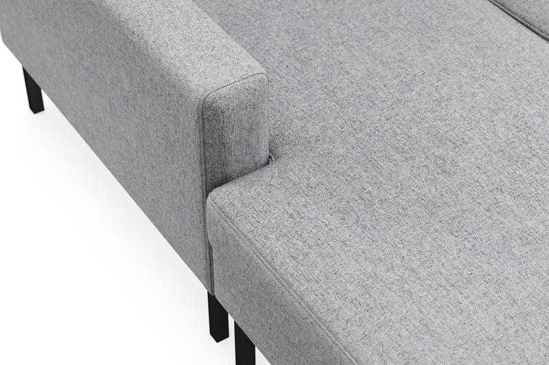 Frillestad 4-sits Vänstervänd U-formad Soffa med Divan och Schäslong i Tyg - Grå - Möbler - Soffa - Divansoffa & schäslongsoffa - 4 sits soffa med divan