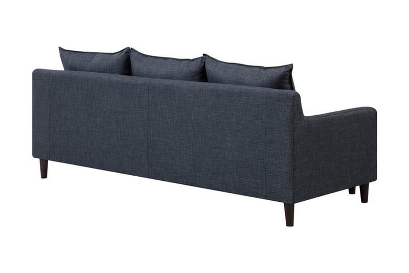 Hörnsoffa Elvenes 206 cm - Mörkgrå - Möbler - Soffa - Divansoffa & schäslongsoffa - 4 sits soffa med divan