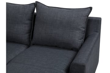 Hörnsoffa Elvenes 206 cm - Mörkgrå - Möbler - Soffa - Divansoffa & schäslongsoffa - 4 sits soffa med divan
