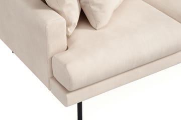 Menard 3-sits Högervänd L-formad Divansoffa i Manchester - Beige - Möbler - Soffa - Divansoffa & schäslongsoffa - 3 sits soffa med divan