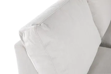 Ocean Lyx 4-sits Vänstervänd L-formad Schäslongsoffa i Tyg - Ljusgrå - Möbler - Soffa - Divansoffa & schäslongsoffa - 4 sits soffa med divan