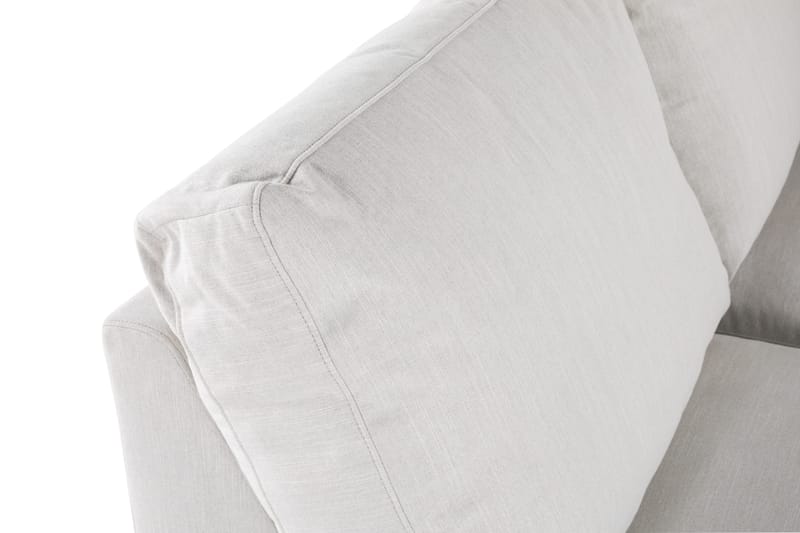 Ocean Lyx 4-sits Vänstervänd L-formad Schäslongsoffa i Tyg - Ljusgrå - Möbler - Soffa - Divansoffa & schäslongsoffa - 4 sits soffa med divan