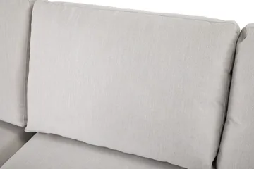 Ocean Lyx 4-sits Vänstervänd L-formad Schäslongsoffa i Tyg - Ljusgrå - Möbler - Soffa - Divansoffa & schäslongsoffa - 4 sits soffa med divan