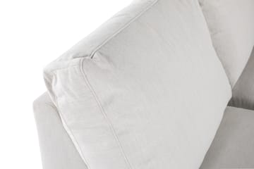 Ocean Lyx 4-sits Vänstervänd L-formad Schäslongsoffa i Tyg - Ljusgrå - Möbler - Soffa - Divansoffa & schäslongsoffa - 4 sits soffa med divan