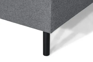 Peppe 4-sits Vänstervänd L-formad Schäslongsoffa i Tyg - Ljusgrå - Möbler - Soffa - Divansoffa & schäslongsoffa - 4 sits soffa med divan