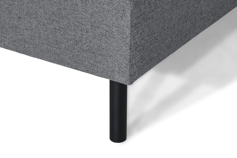 Peppe 4-sits Vänstervänd L-formad Schäslongsoffa i Tyg - Ljusgrå - Möbler - Soffa - Divansoffa & schäslongsoffa - 4 sits soffa med divan