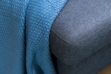 Peppe 4-sits Vänstervänd L-formad Schäslongsoffa i Tyg - Mörkgrå - Möbler - Soffa - Divansoffa & schäslongsoffa - 4 sits soffa med divan