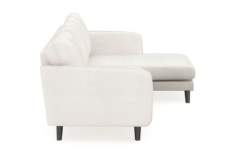 Trend Lyx 3-sits Divansoffa Höger - Vit|Bouclé - Möbler - Soffa - Divansoffa & schäslongsoffa - 4 sits soffa med divan