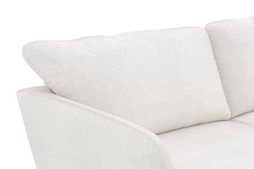Trend Lyx 3-sits Divansoffa Höger - Vit|Bouclé - Möbler - Soffa - Divansoffa & schäslongsoffa - 4 sits soffa med divan